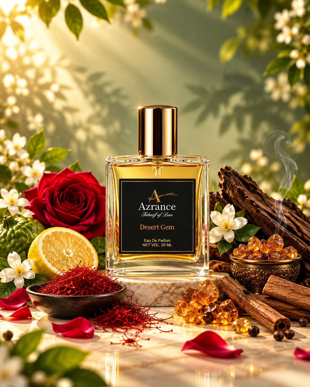 RICH ORIENTAL AMBER LUXURY PERFUME | WARM LONG-LASTING PREMIUM FRAGRANCE